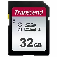 Эскиз Карта памяти Transcend 32GB SDHC Class 10 UHS-I U1 R95, W45MB/s (TS32GSDC300S)