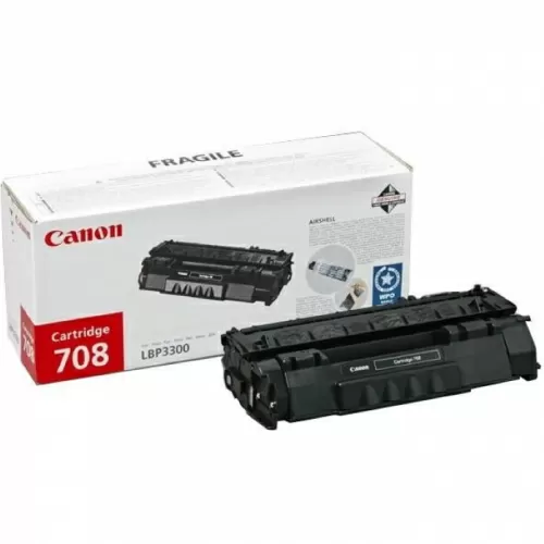 Тонер-картридж Canon 708 черный 2500 страниц для LBP-3300, 3360 (0266B002)