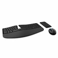 Эскиз Клавиатура и мышь Microsoft Wireless Ergonomic Desktop Sculpt (L5V-00017)