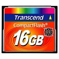 Эскиз Карта памяти Transcend 16GB CompactFlash 133x (TS16GCF133)