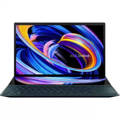 Ноутбук Asus ZenBook Duo UX482EA-HY035T 14" FHD, Touch, ScreenPad Plus 12.65" 1920x515, Core i5 1135G7, 16GB, 512GB SSD, WiFi, BT, Win10 (90NB0S41-M03290)