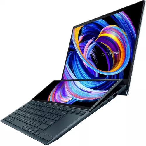 Ноутбук Asus ZenBook Duo UX482EA-HY035T 14" FHD, Touch, ScreenPad Plus 12.65" 1920x515, Core i5 1135G7, 16GB, 512GB SSD, WiFi, BT, Win10 (90NB0S41-M03290) фото 3