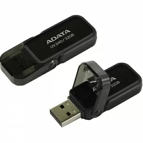 Флеш накопитель 32GB A-DATA UV240 USB 2.0 (AUV240-32G-RBK) фото 2