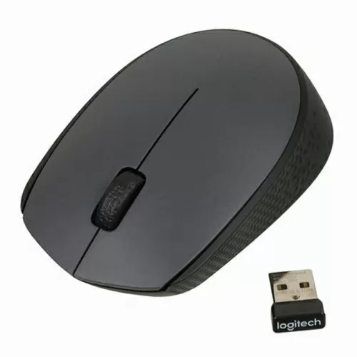 Клавиатура и мышь Logitech Wireless Desktop MK235, USB, Black (920-007948) фото 3