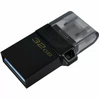 Эскиз Флеш накопитель Kingston 32GB DataTraveler microDuo 3 G2 (DTDUO3G2/32GB)