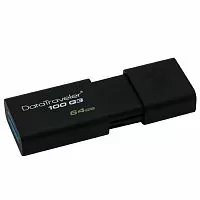 Эскиз Флеш накопитель 64GB Kingston DataTraveler Traveler 100 G3, USB 3.0, 3х64GB  (DT100G3/64GB-3P)