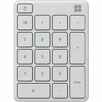 Эскиз Цифровая клавиатура Microsoft Bluetooth Number pad Monza, Grey (23O-00022)