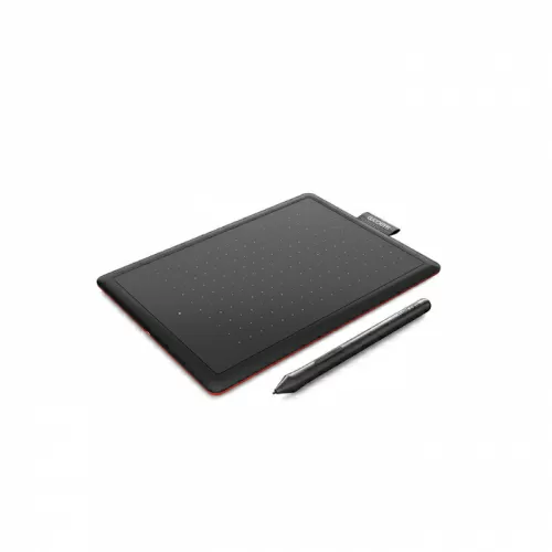 Графический планшет One by Wacom 2 Small A6, 152x95 мм, 2540 lpi, USB, Black-red (CTL-472-N) фото 2
