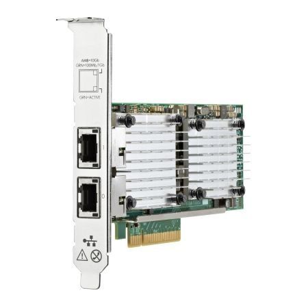 Сетевой адаптер HP Ethernet Adapter, 530T, 2x10Gb, PCIe (2.0), Broadcom (656596-B21)