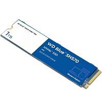 Твердотельный накопитель 1TB SSD Western Digital Blue SN570, M2.2280, NVMe PCIe Gen3, 3D TLC (WDS100T3B0C)