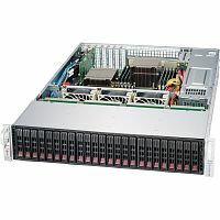 Серверная платформа Supermicro SuperServer SSG-2029P-ACR24H/ 1x LGA 3647/ 16x DIMM/ noHDD (up 24SFF)/ noODD/ 2x GbE/ 2x 1200W (up 2) (SSG-2029P-ACR24H)