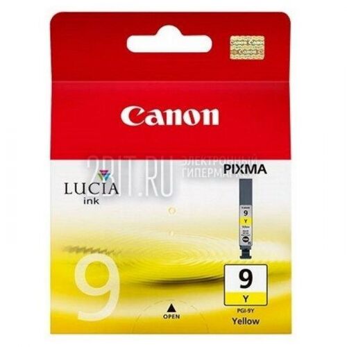 Картридж Canon PGI-9Y, желтый, 9500 страниц, для PIXMA Pro (1037B001)