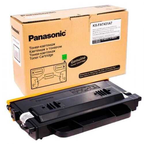 Тонер-картридж Panasonic KX-FAT431A7, черный, 6000 стр., для KX-MB2230/2270/2510/2540