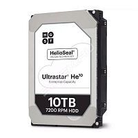 Жесткий диск Western 3.5" SAS, 10TB, HDD, Ultrastar He10 7200rpm, 256MB, 512e Bulk (0F27354)