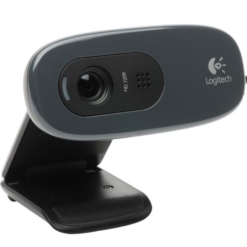 Веб-камера Logitech HD Pro C270, 3MP, 1280x720, USB, Grey (960-000636/960-001063) фото 3