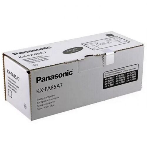 Тонер-картридж Panasonic KX-FA85A, черный, 5000 стр., для KX-FLB813RU/853RU (KX-FA85A7)