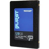 Накопитель Patriot BURST SSD 2.5" 120GB SATA3 560/540MB/s 50K/40K IOPS MTBF 2M 7mm RTL (PBU120GS25SSDR)