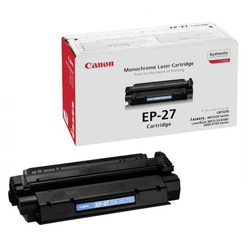 Картридж Canon EP-27, черный, 2500 страниц, для Canon LBP-3200,LBP 3228, LBP MF 5630, LBP 5750, LBP 3110, LBP 5730 ( 8489A002)