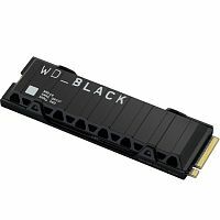 Твердотельный накопитель 500GB SSD Western Digital WD BLACK SN850 M.2 PCIe Gen4 NVMe with Heatsink (WDBAPZ5000BNC-WRSN)