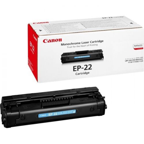 Тонер Картридж Canon EP-22, черный, 2500 страниц, для LBP-800/1120 (1550A003)