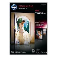 Картинка Фотобумага HP Premium Plus Высококачественная Глянцевая, 300 г/м2, A4 (21X29,7)/20л. (CR672A) 