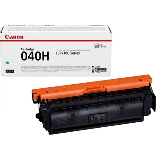 Картридж CANON 040 HC, голубой, 10000 страниц, для i-SENSYS LBP712Cx,LBP710Cx (0459C001)