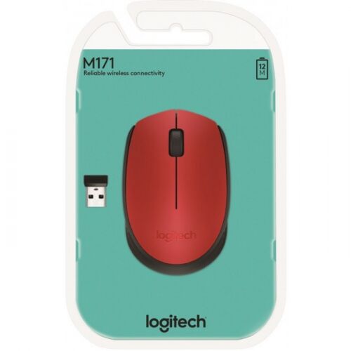 Беспроводная мышь Logitech M171 красная [910-004641] фото 5