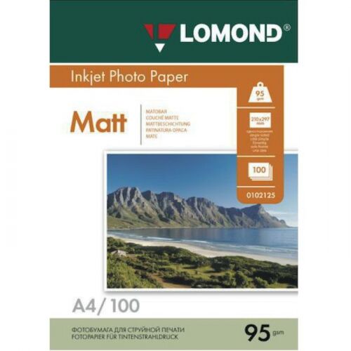 Бумага Lomond 0102129 A3/95г/м2/100л./белый матовое для струйной печати