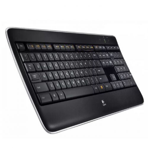 Клавиатура Logitech K800 Illuminated , Wireless, USB, Black [920-002395] фото 2