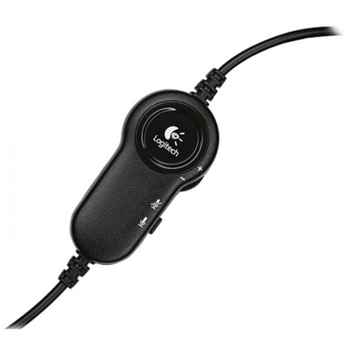 Гарнитура Logitech Headset H151, Wered, Stereo, mini jack 3.5mm, Black [981-000589] фото 3