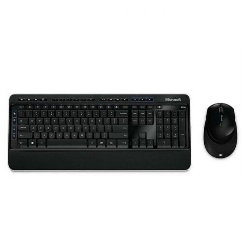 Клавиатура и мышь Microsoft Wireless Desktop 3050, USB, Black (PP3-00018)