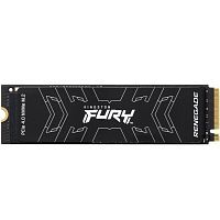 Твердотельный накопитель 500GB SSD Kingston Fury Renegade M.2 22x80mm, NVMe, PCIe 4.0 x4, 3D TLC, R/W 7300/3900MB/s, IOPs 450 000/900 000, TBW 500, DWPD 0.55, with Heat Spreader (SFYRS/500G)