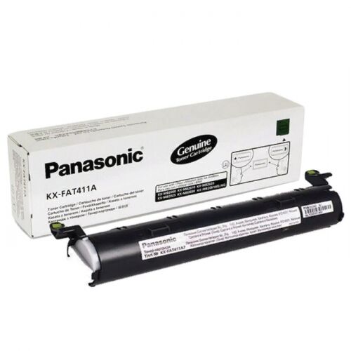 Тонер Картридж Panasonic KX-FAT411A, черный, 2000 стр., для Panasonic KX-MB1900/2000/2010/2020/2030/2051/2061 (KX-FAT411A7)