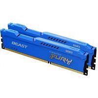 Модуль памяти Kingston FURY Beast Blue DDR3 8GB 1866MHz L10 DIMM 240-pin 1.2V Kit of 2 (KF318C10BK2/8)