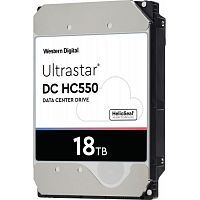 Жесткий диск Western Digital Ultrastar HC550 HDD 3.5" SATA-III 18TB 7200rpm 512Mb (WUH721818ALE6L4) (0F38459)
