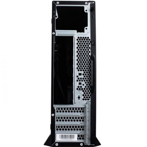Корпус Slim Desktop Powerman EL501 Black 1x5.25"; внутренние отсеки 1x3.5", 1x2.5", mATX, miniATX, 2xUSB+Audio, 90x90 fan, 300W (6116779) фото 2
