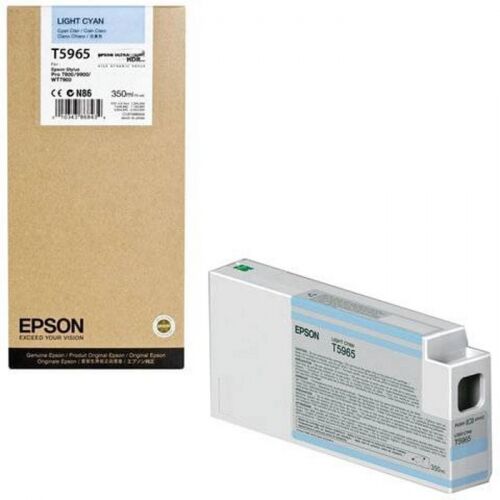 Картридж EPSON T5965, светло-голубой, 350 мл., для Stylus Pro 7900/9900 (C13T596500)