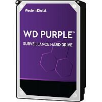 Жёсткий диск 2TB HDD Western Digital Purple, 3.5", SATA-III, 5400rpm, 64Mb (WD22PURZ)