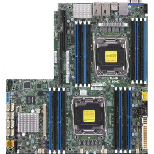 Серверная платформа Supermicro SuperServer 6028R-WTR/ noCPU (x2)/ noRAM (x16)/ noHDD (up 8LFF)/ C612 RAID/ 2x GbE/ 2x 740W (up 2) (SYS-6028R-WTR) фото 4