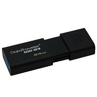 Эскиз Флеш накопитель 64GB Kingston DataTraveler Traveler 100 G3, USB 3.0, 2х64GB (DT100G3/64GB-2P)