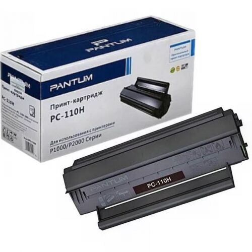Тонер-картридж Pantum PC-110H черный 2300 страниц для P2000/P2050/M5000/M5005/M6000/M6005