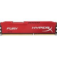 Модуль памяти Kingston HX316C10FR/8, DDR3 DIMM 8GB 1600MHz, PC3-12800 Mb/s, CL10, 1.5V, HyperX Fury Red (HX316C10FR/8)