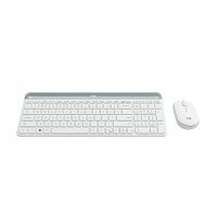 Эскиз Комплект клавиатура и мышь Logitech Slim MK470 Wireless (920-009207)