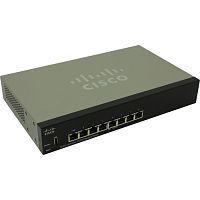 Коммутатор Cisco SF350-08 8x 10/100 (SF350-08-K9-EU)