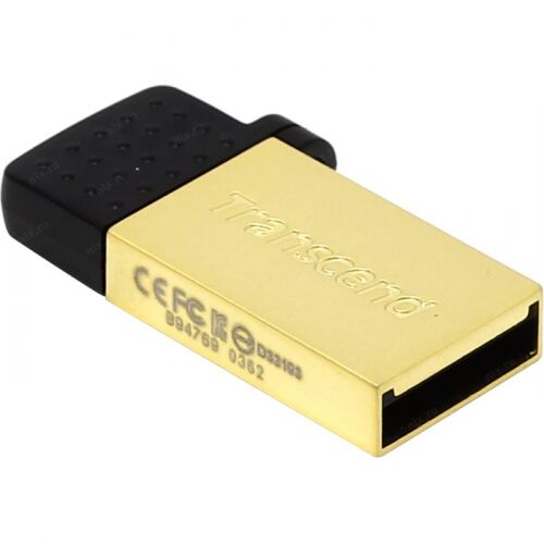 Флеш-накопитель Transcend JetFlash 380 USB 2.0 16 Гб металл золотистый (TS16GJF380G) фото 3