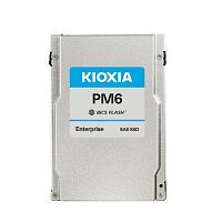 Твердотельный накопитель SSD 3.2TB KIOXIA Enterprise, 2.5" 15mm (SFF), SAS 24Gbit/s, Mix Use, R4150/W2450MB/s, IOPS(R4K) 595K/240K, MTTF 2,5M, 3 DWPD, TLC (KPM61VUG3T20)