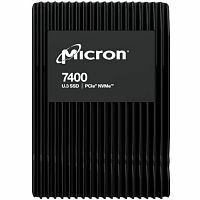 Твердотельный накопитель 6.4TB SSD Micron 7400 MAX U.3 7mm PCIe 4.0 3D TLC NVMe (MTFDKCB6T4TFC-1AZ1ZABYY)