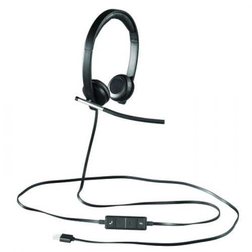 Гарнитура Logitech Headset H650E Wired, USB, Mono, OEM, Black (981-000514) фото 2
