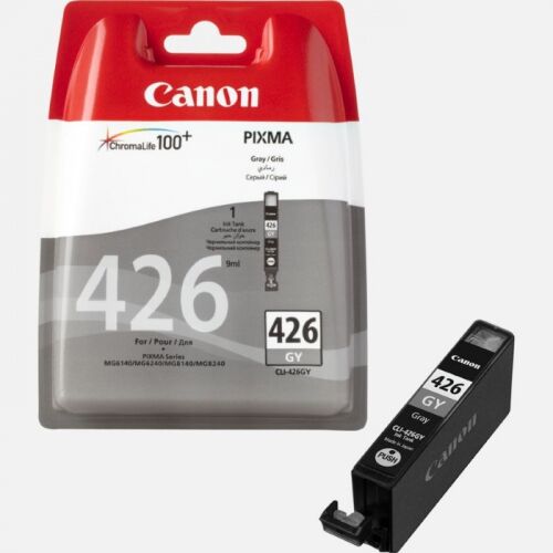 Картридж струйный Canon CLI-426GY, серый, 1395 страниц, для MG6140/MG81 (404560B001)
