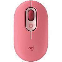 Эскиз Мышь беспроводная Logitech POP Mouse розовая (910-006548)